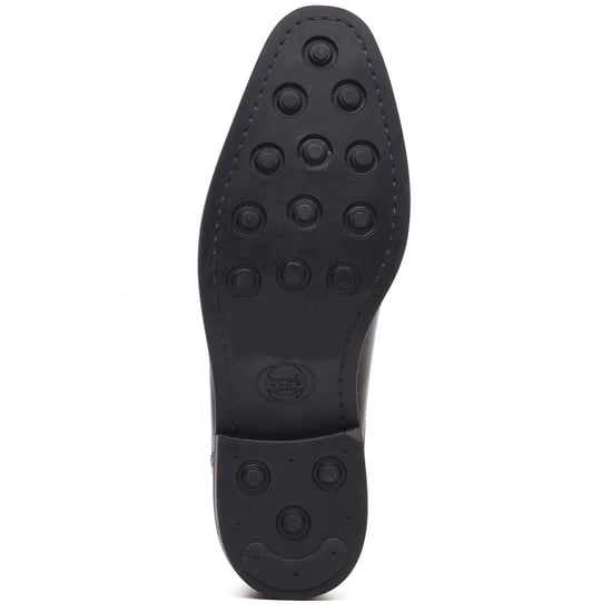 Base London Ascot Oxford-Leder Herrenschuhe in Schwarz - Image 3