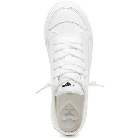 Rocket Dog Cheery Mule Canvas Textile Women's White Mules - Image 4