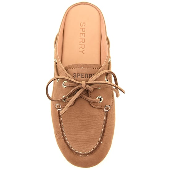 Sperry Slimboat Leder Damen Mokassins in Tan - Image 4