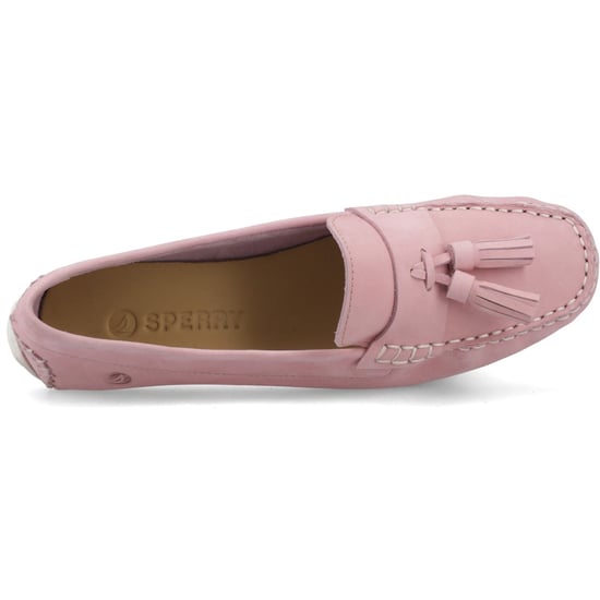 Sperry Salvador Slip-On Nubuk Damen Mokassins Schuhe in Pink - Image 4