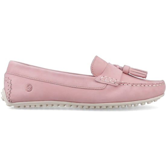 Sperry Salvador Slip-On Nubuk Damen Mokassins Schuhe in Pink - Image 5