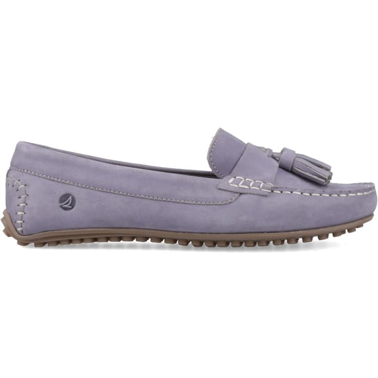 Sperry Salvador Slip-On Nubuck Damenschuhe Lila Mokassins - Image 5