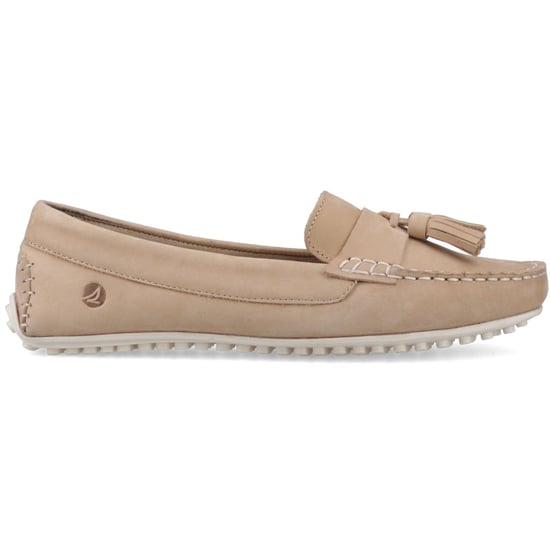 Sperry Salvador Slip-On Nubuk Damen Mokassin Schuhe in Taupe - Image 4