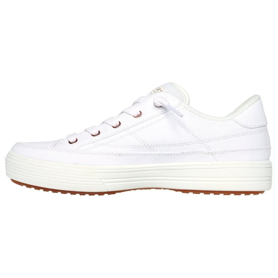 Skechers Arch Fit Arcade - Meet Ya There Textil Damen Weiße Sneaker - Image 4