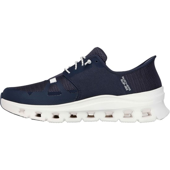 Skechers Glide-Step Pro Polyester Herren Sneaker Marineblau - Image 4