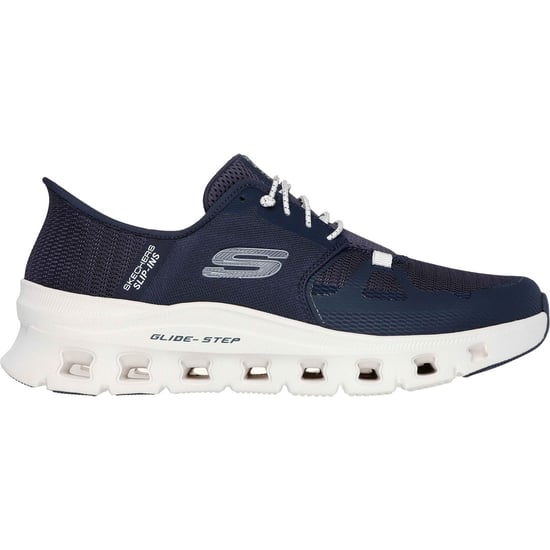 Skechers Glide-Step Pro Polyester Herren Sneaker Marineblau - Image 5