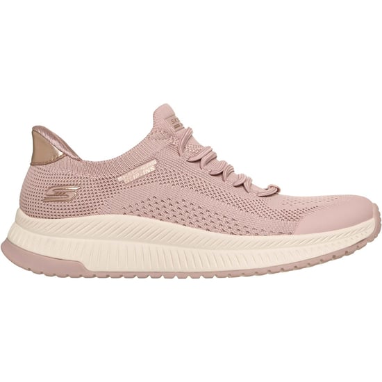 Skechers BOBS Sport Squad 4 Dire Step Polyester Damen Blush Sneakers - Image 5