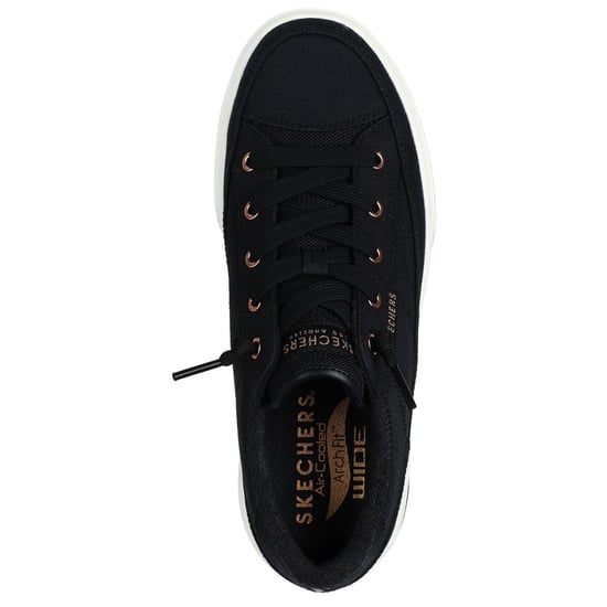 Skechers Arch Fit Arcade - Meet Ya There Textil Damen Schwarz Sneakers - Image 3