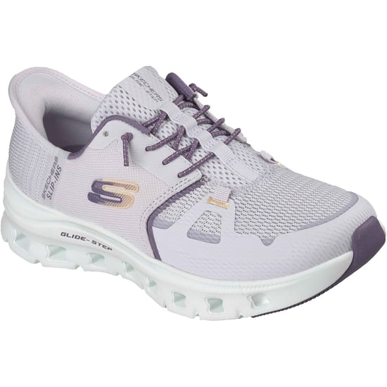 Skechers Glide-Step Pro Polyester Damen Sneaker Lavendel - Image 1