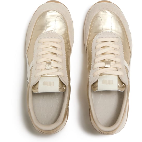 Fitflop Retro-Q FF Nylon Damen Platino Sneakers - Image 3