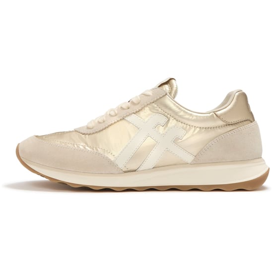 Fitflop Retro-Q FF Nylon Damen Platino Sneakers - Image 4