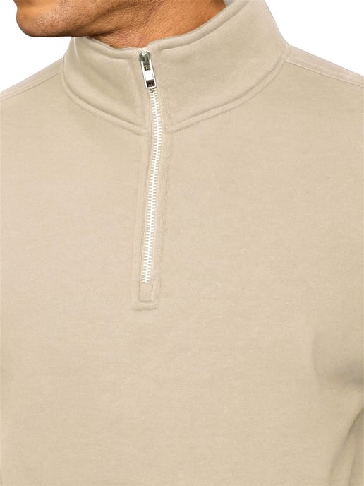 Enzo Milano | Herren Sweatshirt mit Halbem Reißverschluss - Image 3