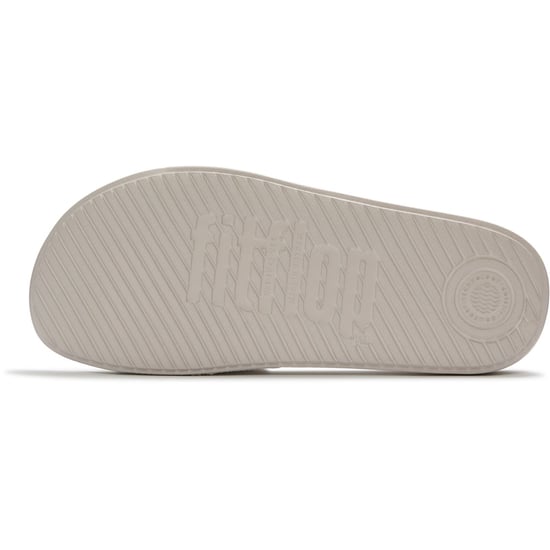 Fitflop iQushion Pool Polyurethan Herren Slides in Hellgrau - Image 2