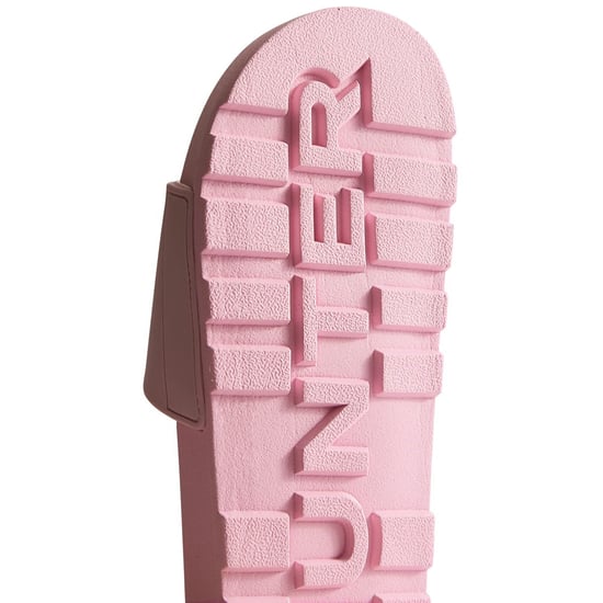 Hunter Core Prägung Polyurethan Damen Parfait Pink Slides - Image 3