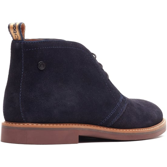 Base London Carlton Chukka Leder Herren Marine Stiefel - Image 2