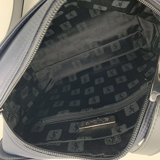 Yves Saint Laurent Stoff-Schultertasche - Image 4