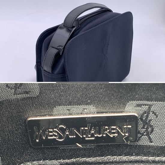 Yves Saint Laurent Stoff-Schultertasche - Image 5