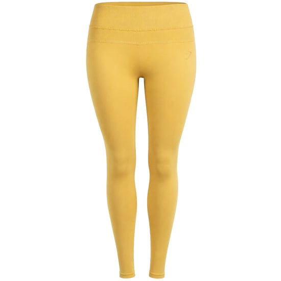 Gymshark Studio Damen Gelbe Leggings - Image 1
