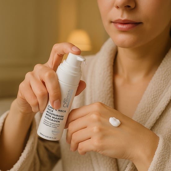 Kinn- und Halsstraffungsfeuchtigkeitscreme mit marinem Kollagen 120ml - Image 5