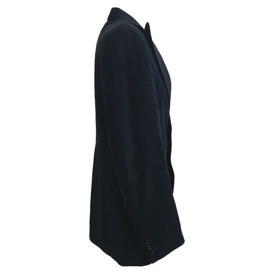 Dolce & Gabbana Einreiher-Blazer mit Taschen aus marineblauer Baumwolle - Image 2