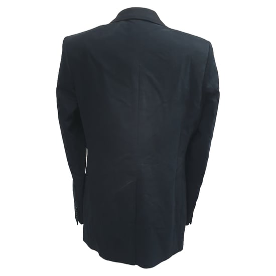 Dolce & Gabbana Einreiher-Blazer mit Taschen aus marineblauer Baumwolle - Image 3