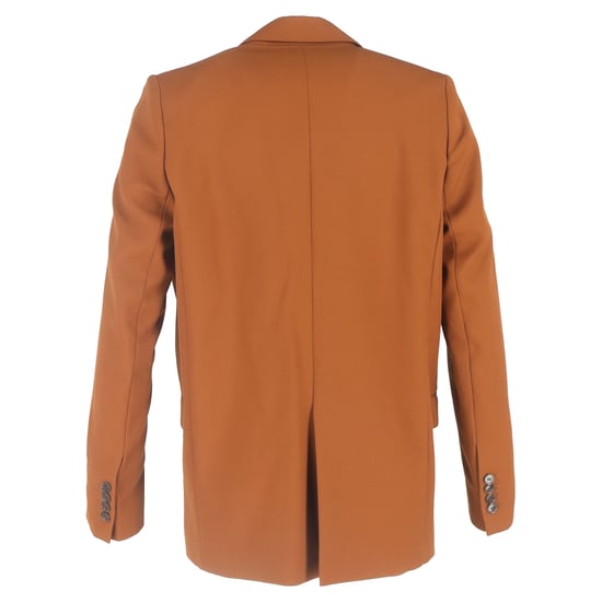 Acne Studios zweireihiger Blazer mit Taschen aus braunem Polyester - Image 3