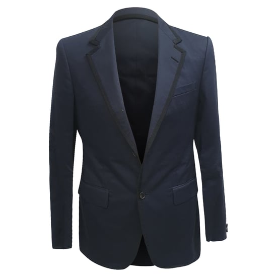 Lanvin Blazer aus marineblauer Baumwolle - Image 1