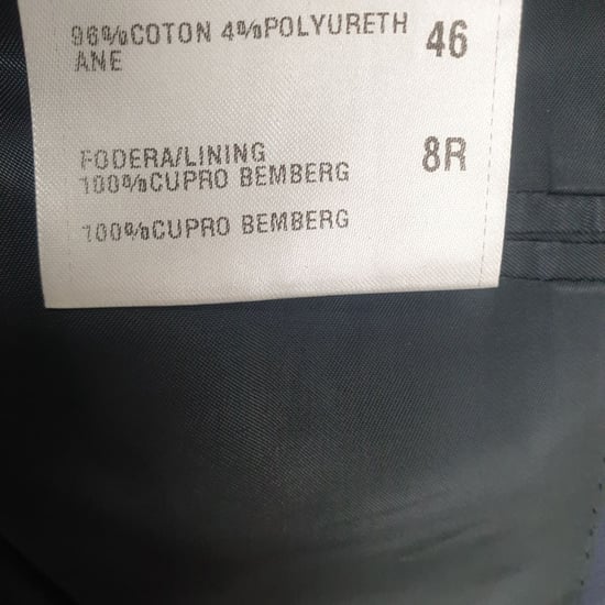 Lanvin Blazer aus marineblauer Baumwolle - Image 5