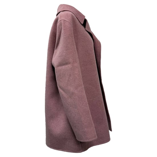 Theory Filzmantel aus rosa Wolle - Image 2
