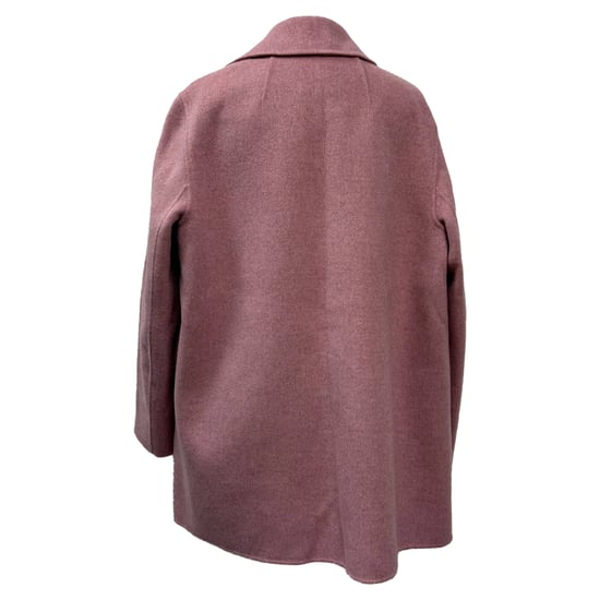 Theory Filzmantel aus rosa Wolle - Image 3