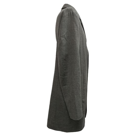 Loro Piana langer Mantel aus grauem Kaschmir - Image 2