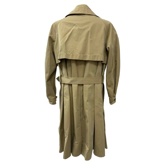 Alexander McQueen Trenchcoat aus rekonstruiertem Gabardine in Beige (Baumwolle) - Image 3