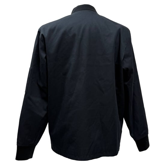 A.P.C. Greg Bomberjacke aus marineblauer Baumwolle - Image 3