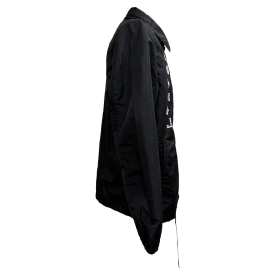 Lanvin Bomberjacke mit Print aus schwarzem Nylon - Image 2