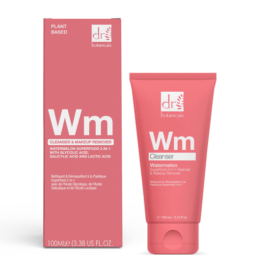 Wassermelone 2-in-1 Reiniger & Make-up Entferner mit Glycolsäure, Salicylsäure und Milchsäure 100ml - Image 1
