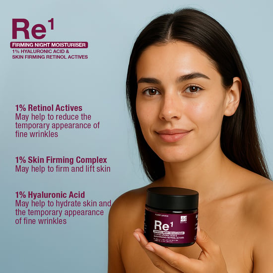 Straffende Nachtfeuchtigkeitscreme mit 1% Hyaluronsäure & straffenden Retinol-Aktivstoffen 60ml - Image 5