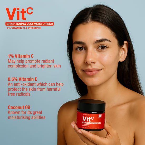 Aufhellende Duo-Feuchtigkeitscreme mit 1% Vitamin C & Vitamin E 60ml - Image 4
