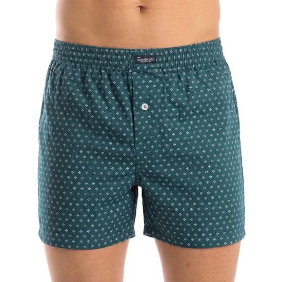 Packung mit 2 essential Baumwoll-Herrenboxershorts mit elastischem Bund A0100 - Image 2