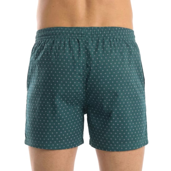 Packung mit 2 essential Baumwoll-Herrenboxershorts mit elastischem Bund A0100 - Image 4