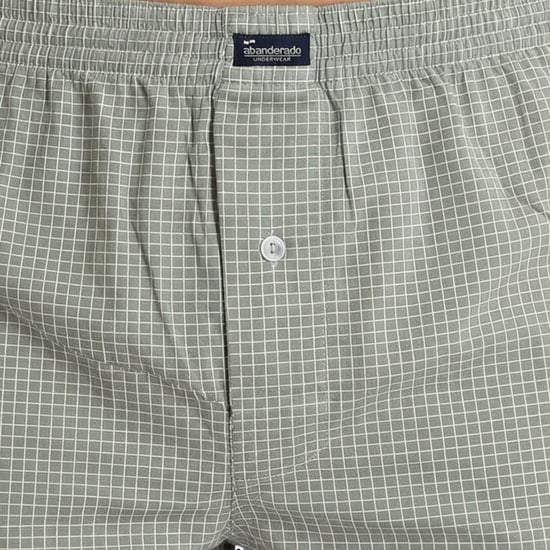 Packung mit 2 essential Baumwoll-Herrenboxershorts mit elastischem Bund A0100 - Image 6