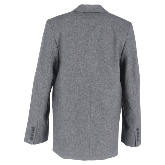Totême Einreiher-Blazer aus grauer Wolle - Image 3