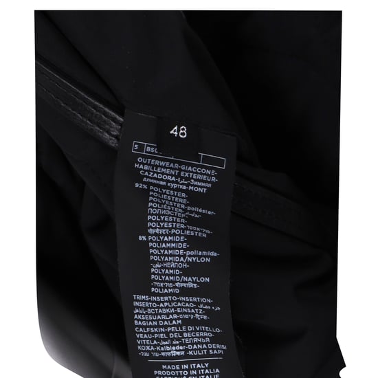 Tom Ford Daunenjacke mit lasierenden Besätzen aus schwarzem Polyamid - Image 6
