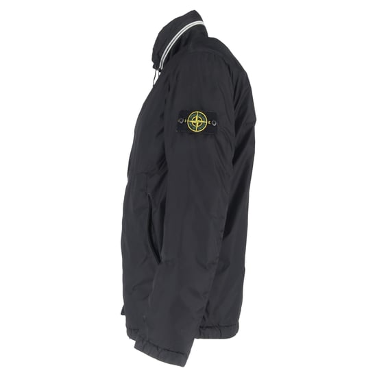 Stone Island Hidden Hood Jacke aus schwarzem Nylon - Image 2