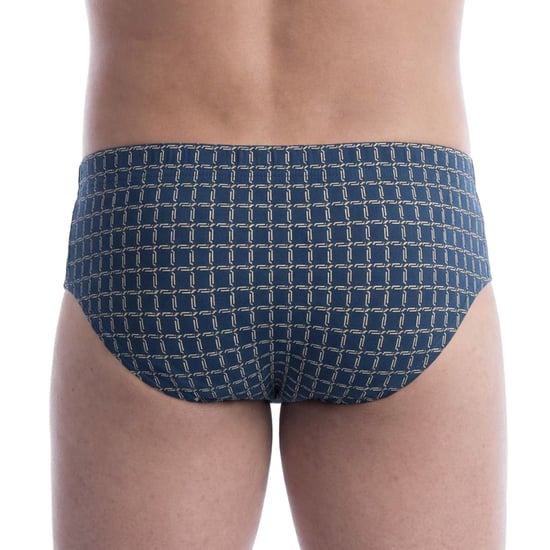 3er-Pack Herren Essenzielle Bedruckte Slips mit Öffnung A0090 - Image 4