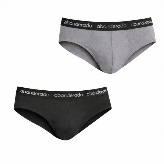 2er-Pack Herren Elastische Baumwollslips AA595 - Image 1