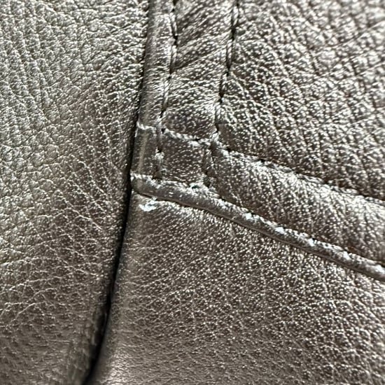 Mr. P. Coach-Jacke mit Reißverschluss aus genarbtem Leder - Image 4