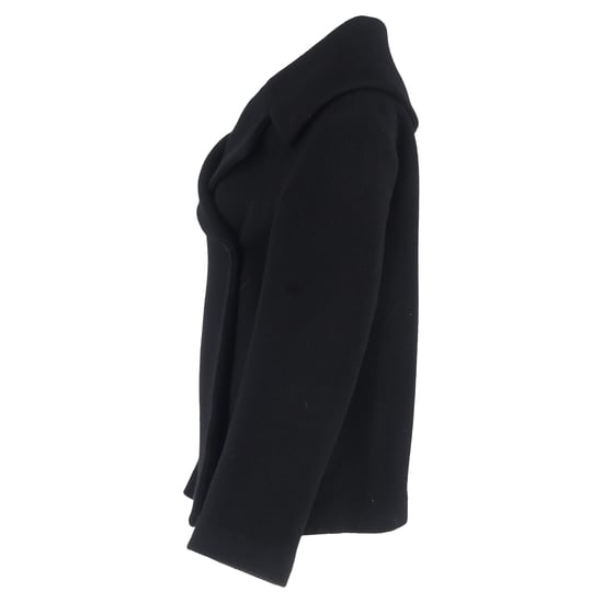 Totemé-Wickeljacke aus schwarzem Wollmischgewebe - Image 2