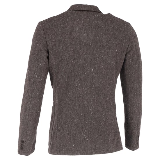Comme des Garçons einreihiger Blazer aus brauner Wolle - Image 3