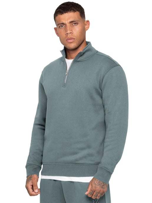 Enzo Milano | Herren Trainingsanzug mit Half-Zip Sweatshirt - Image 4