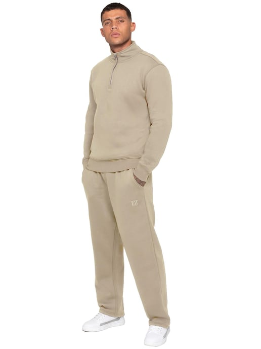Enzo Milano | Herren Trainingsanzug mit Half-Zip Sweatshirt - Image 3